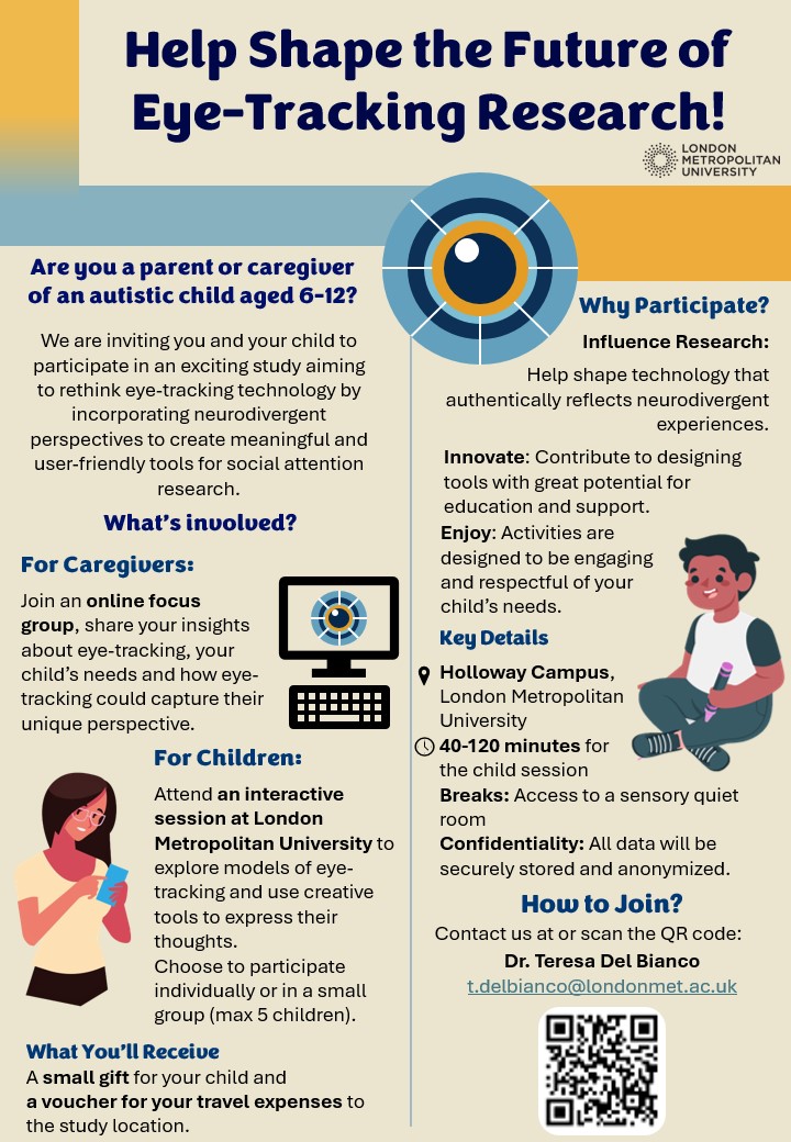 A poster/leaflet with information about the study.